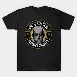 aleister crowley, Every man and every woman is a star T-Shirt